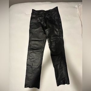 Men's leather pants